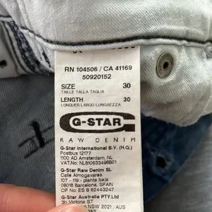 G Star Jeans Gstar Storm Elwood Loose Post Embro Denim Jeans